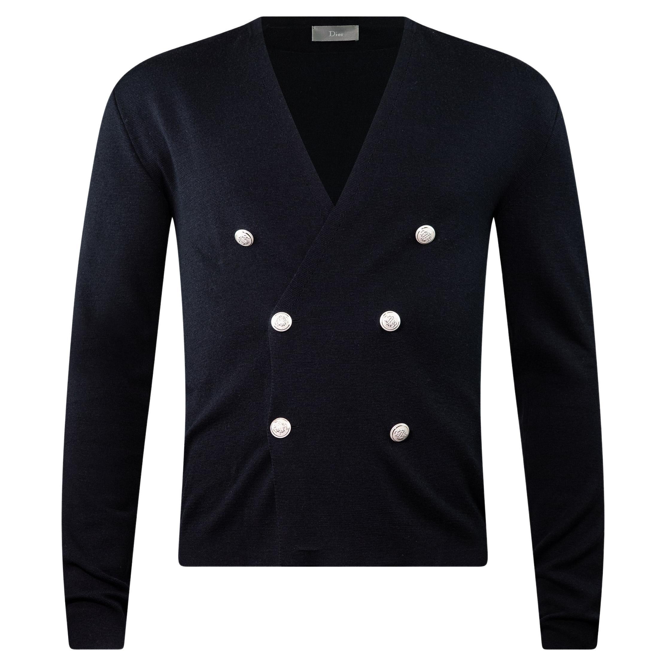 DIOR HOMME By KRIS VAN ASSCHE F/W 2013 Double-breasted Cardigan