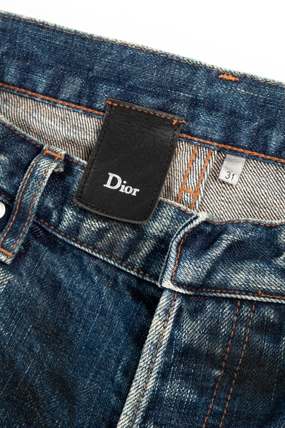 Men's Dior Homme Denim Men Jeans Fuel To Fire Size 31