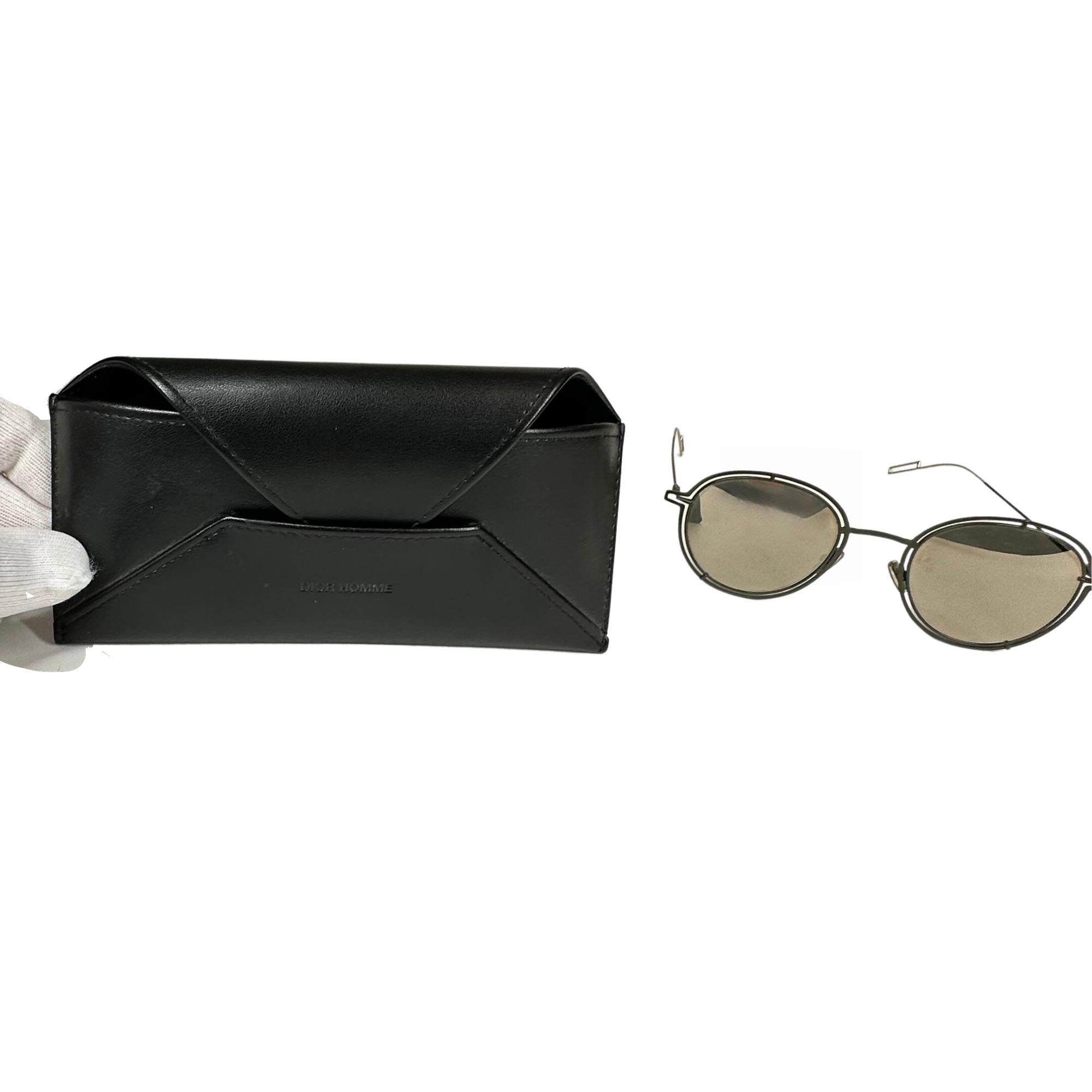 Dior Homme Dior0210s Palladium Sunglasses For Sale 5
