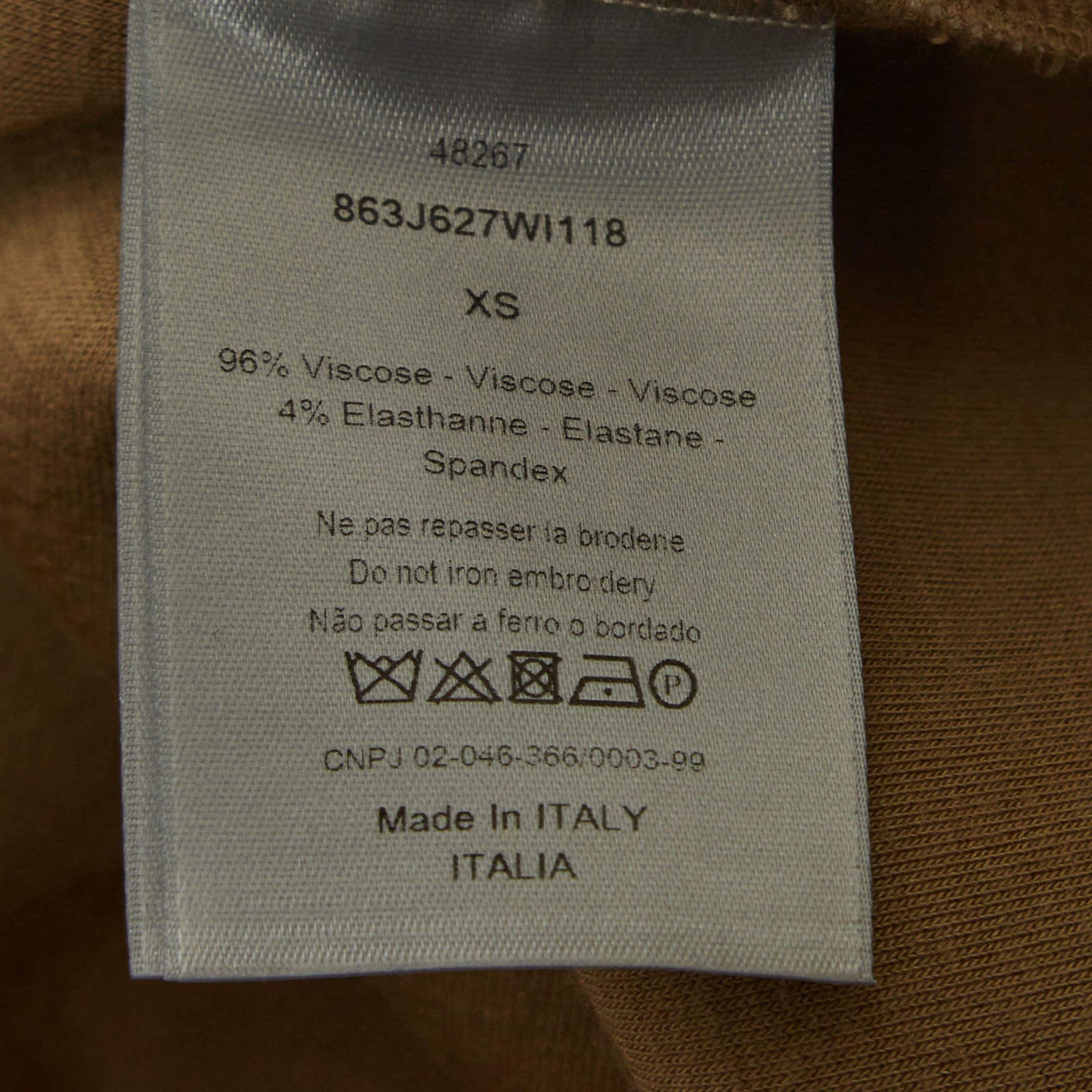 Uomo Gilet in maglia ricamata Dior Homme XS
