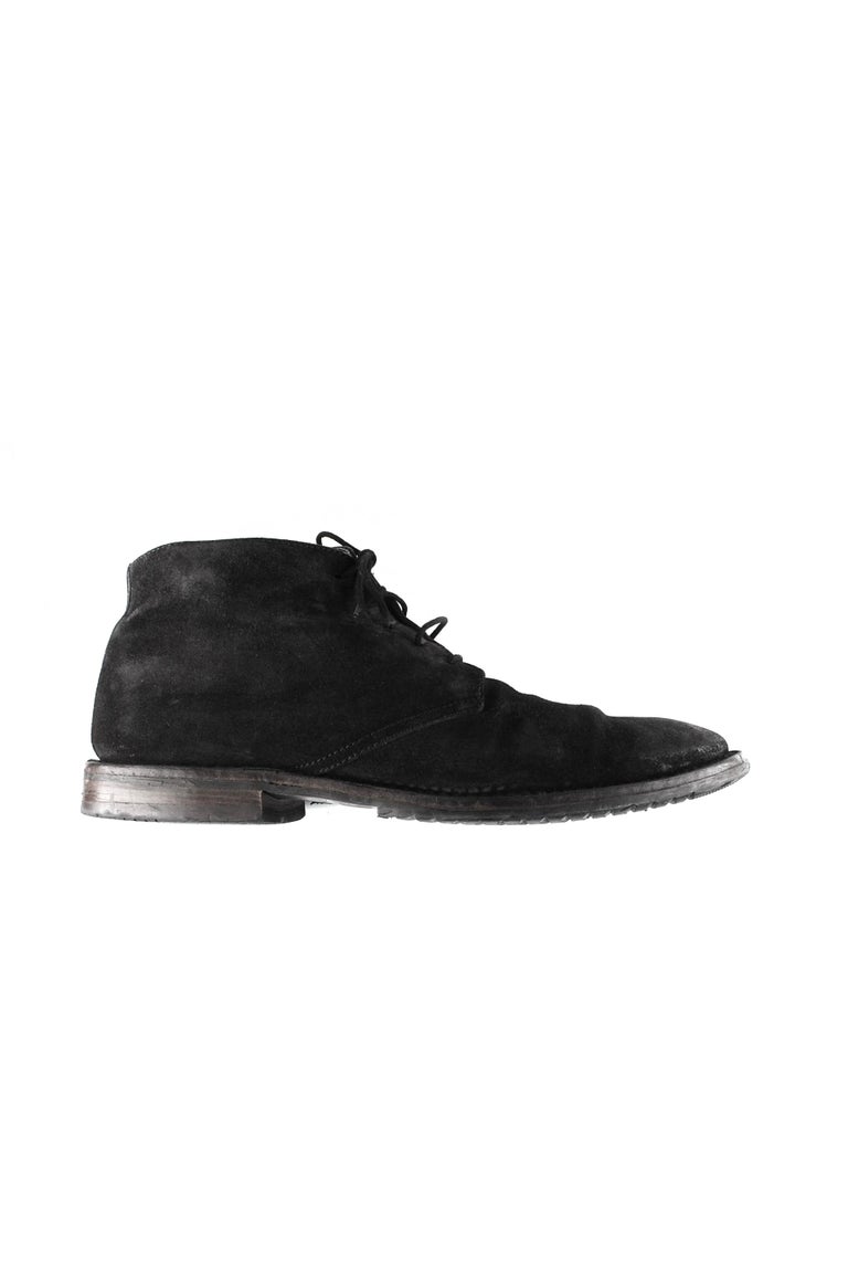 Dior Homme from 2013 Suede Leather Desert Men Shoes Boots Size 42EU, 9US, 8UK In Good Condition For Sale In Kaunas, LT