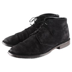 Dior Homme from 2013 Suede Leather Desert Men Shoes Boots Size 42EU, 9US, 8UK