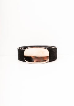 Dior Homme Hedi Slimane Men Leather Belt Size 100/40