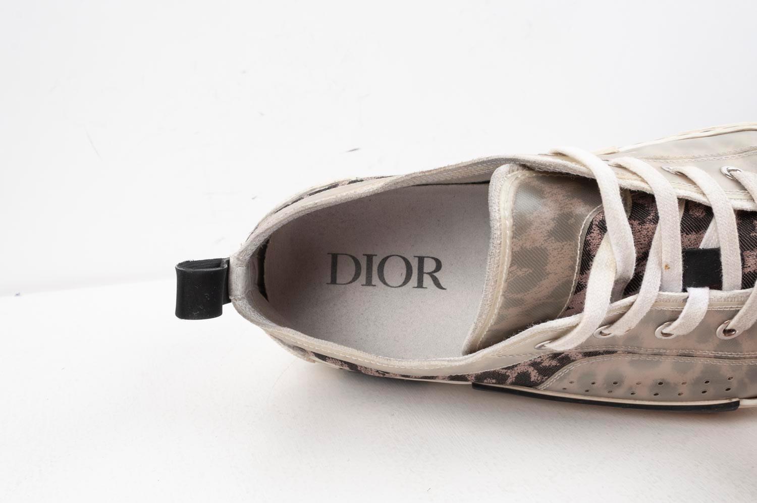 Dior Homme Low Top Sneakers by Kim Jones Men Shoes Size 43EU S272 en vente 3