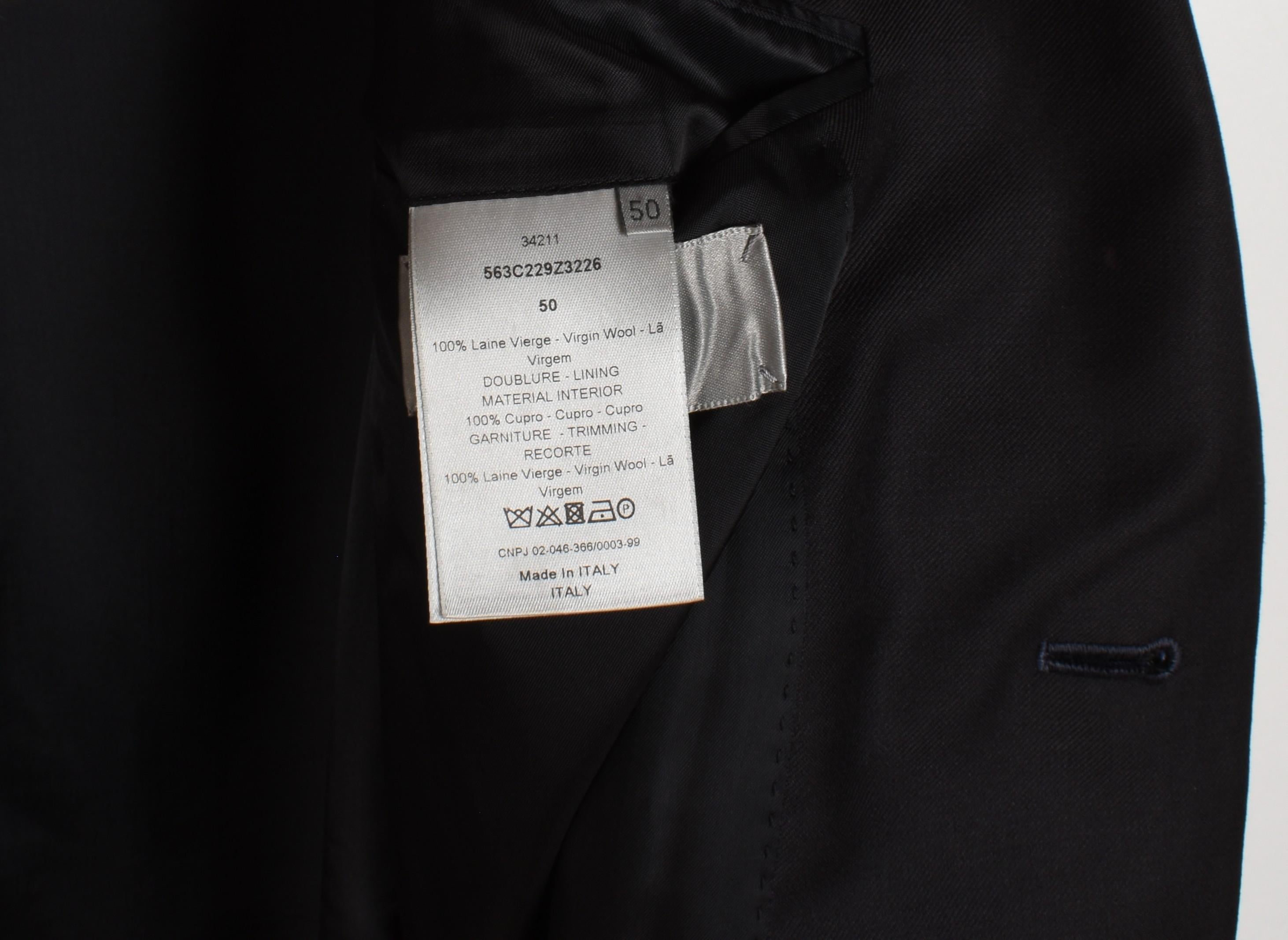 Dior Homme Men Jacket Blazer Patched Bi Color Size IT50/M, S1422 For Sale 2