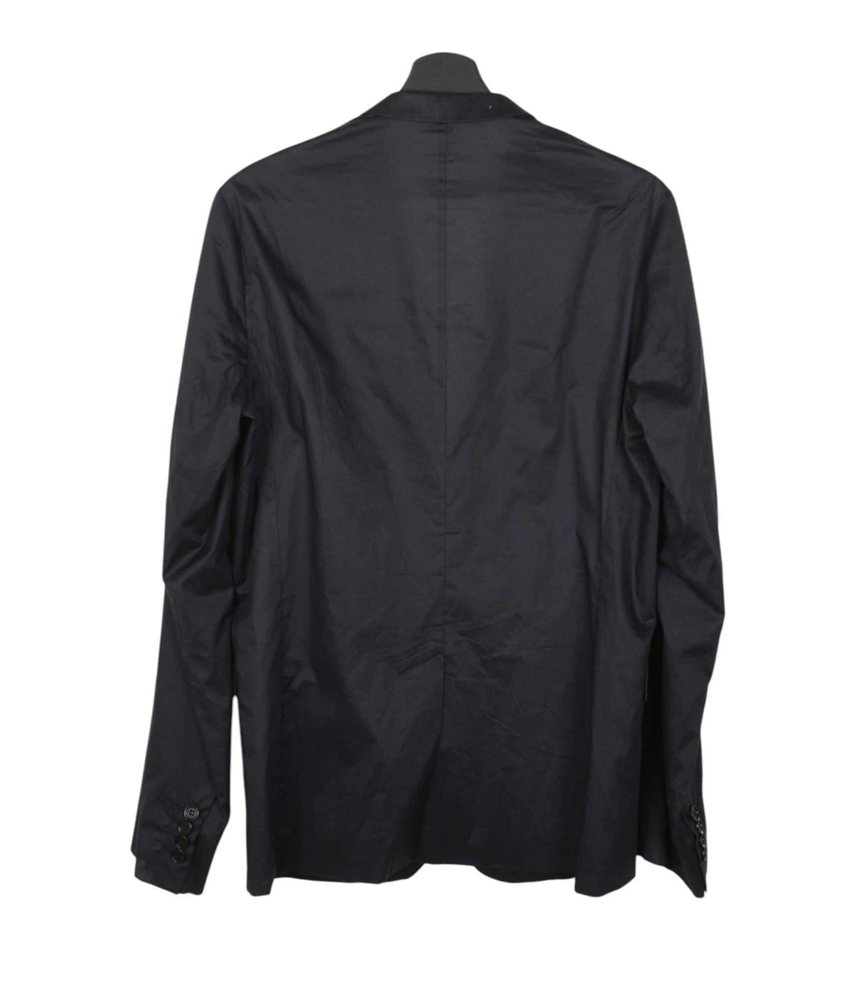 Dior Homme Hombre Chaqueta Slim Light Blazer Verano Talla IT46/M, S1429 Negro en venta
