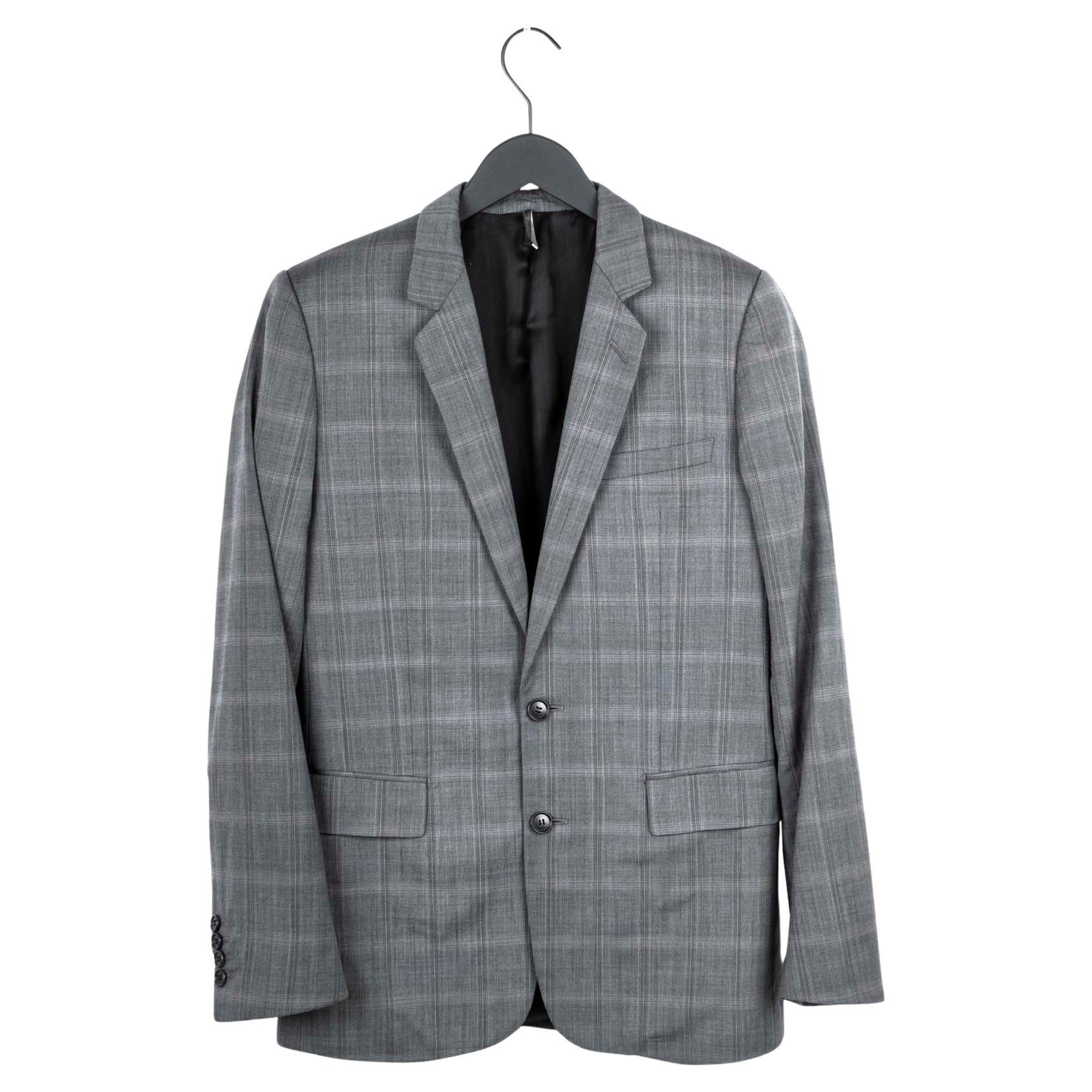 Dior Homme Men Jacket Two Button Single Vented Slim Size IT48-M, S1818