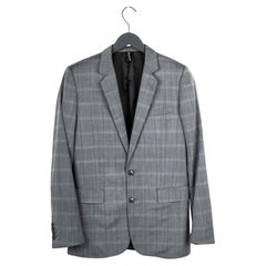 Dior Homme Men Jacket Two Button Single Vented Slim Size IT48-M, S1818