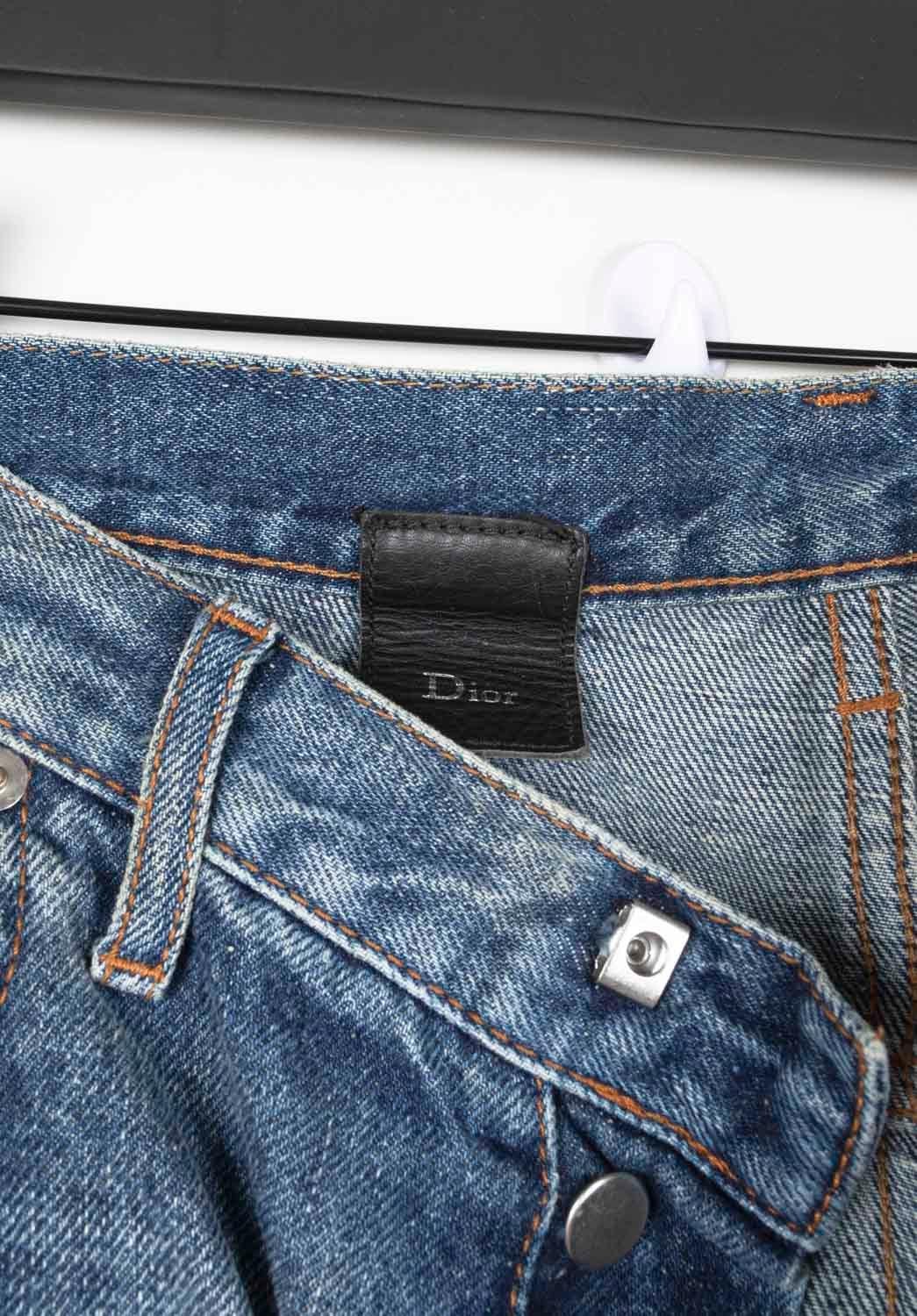 Dior Homme Uomo Jeans Slim angosciati Taglia 32, S1317 in vendita 1