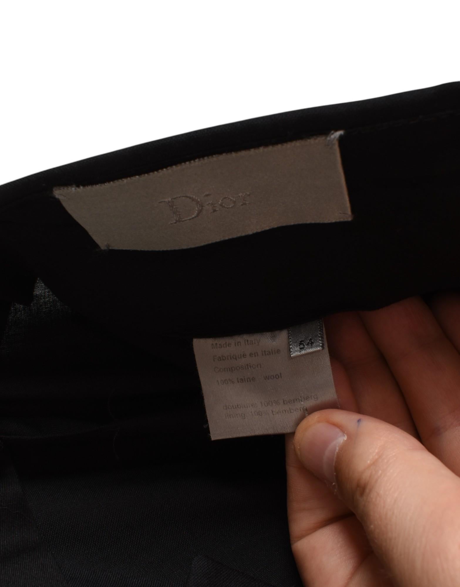 Dior Homme Men Pants SS03 Hedi Slimane Follow Me Size IT54/L, S1426 In Good Condition For Sale In Kaunas, LT