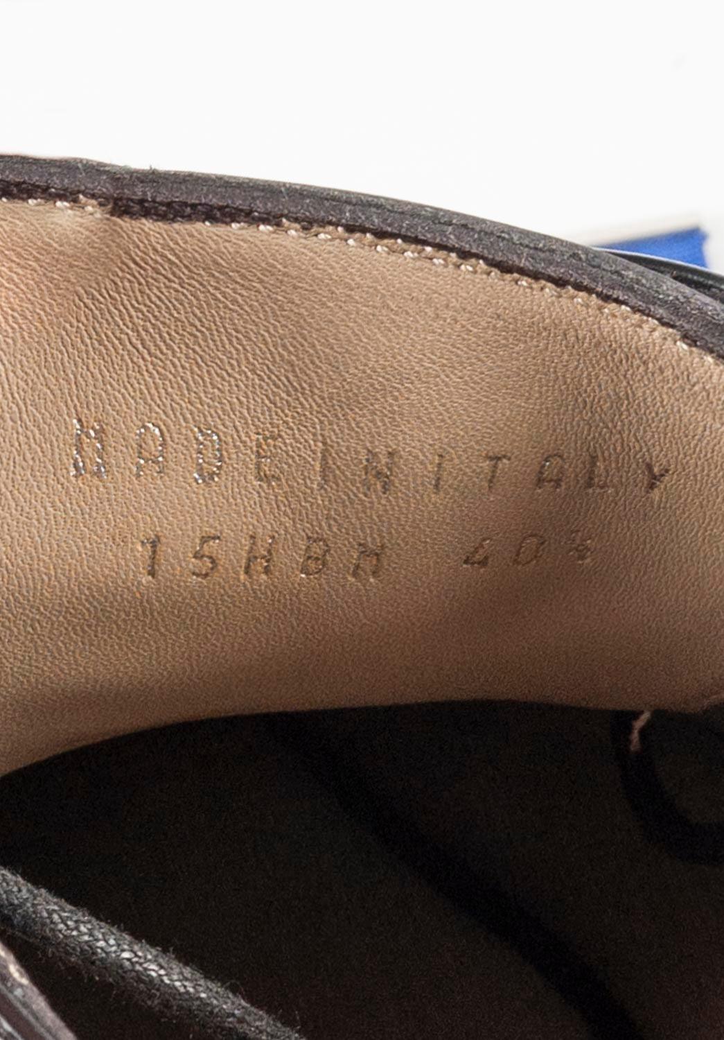 Dior Homme Herren Schuhe AW15 Derbys Größe EUR 40 ½, S693 im Angebot 5