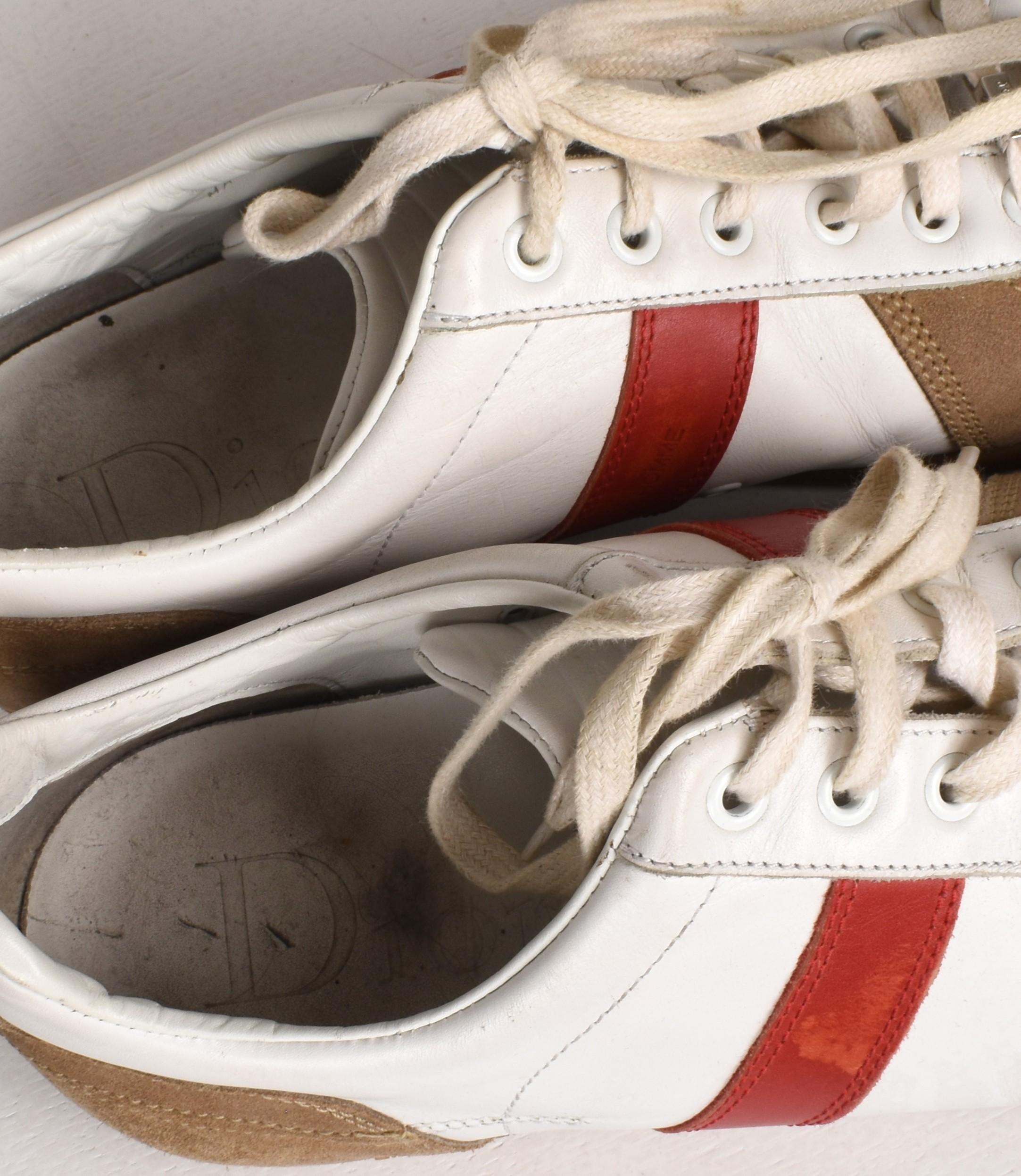 Beige Dior Homme Chaussures AW04 VOTC Taille EUR40, USA 7 ½, UK 6 1/2 en vente