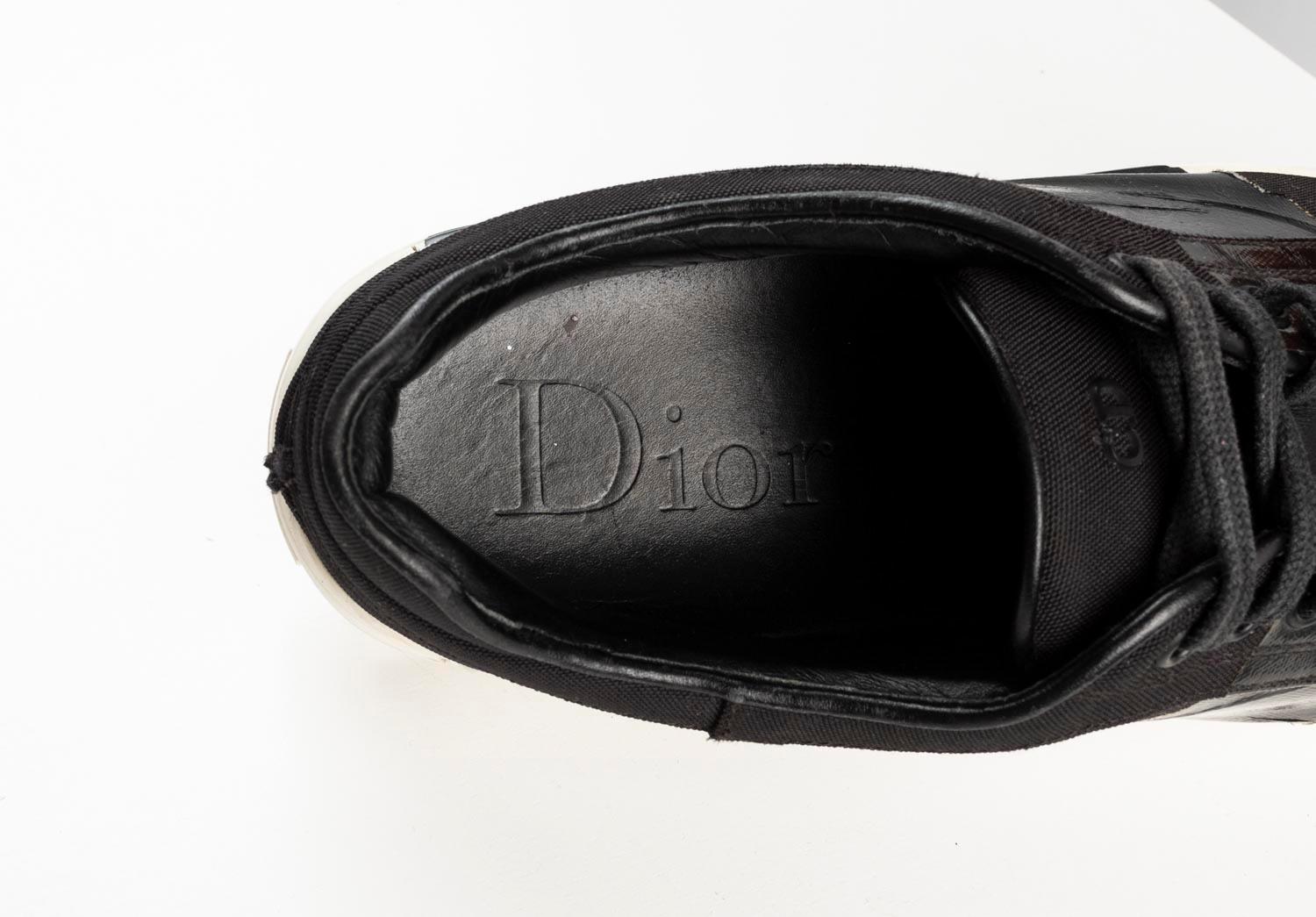 Dior Homme Uomo Sneakers AW17 Scarpe da Uomo Taglia EUR41, USA 7 ½, UK 6 ½, S694 In condizioni buone in vendita a Kaunas, LT