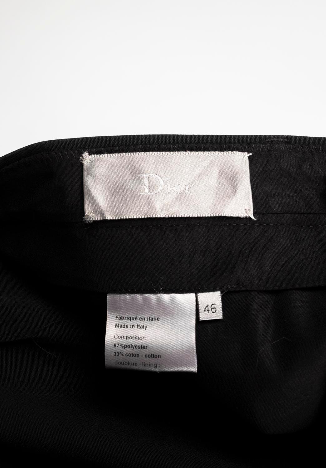 Dior Homme Herrenhose SS04 von Hedi Slimane Kleidhose, ITA Größe 46 (M) im Angebot 2