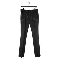 Dior Homme Men Trousers SS04 by Hedi Slimane Dress Pants, ITA Size 46 (M)