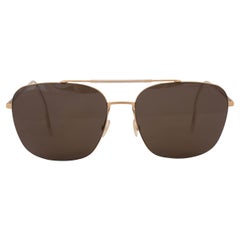 Occhiali da sole DIOR Homme SQURE in metallo oro rosa 0195FS