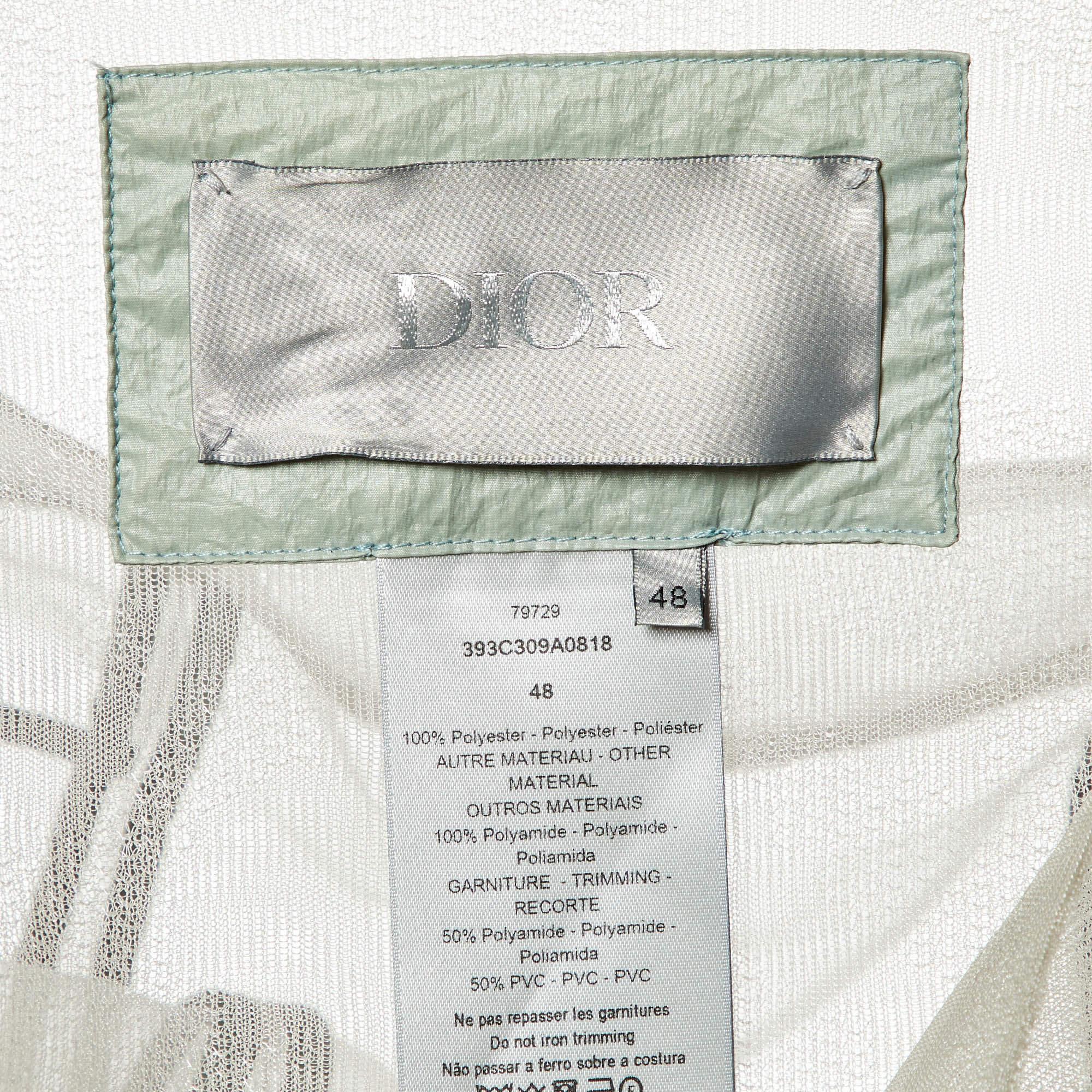 Dior Homme Greene & Greene Greene Hood's Long en tulle transparent  A&M. Pour hommes en vente