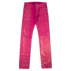 Dior Homme glänzende Glitter-Herren-Jeans Größe 31W