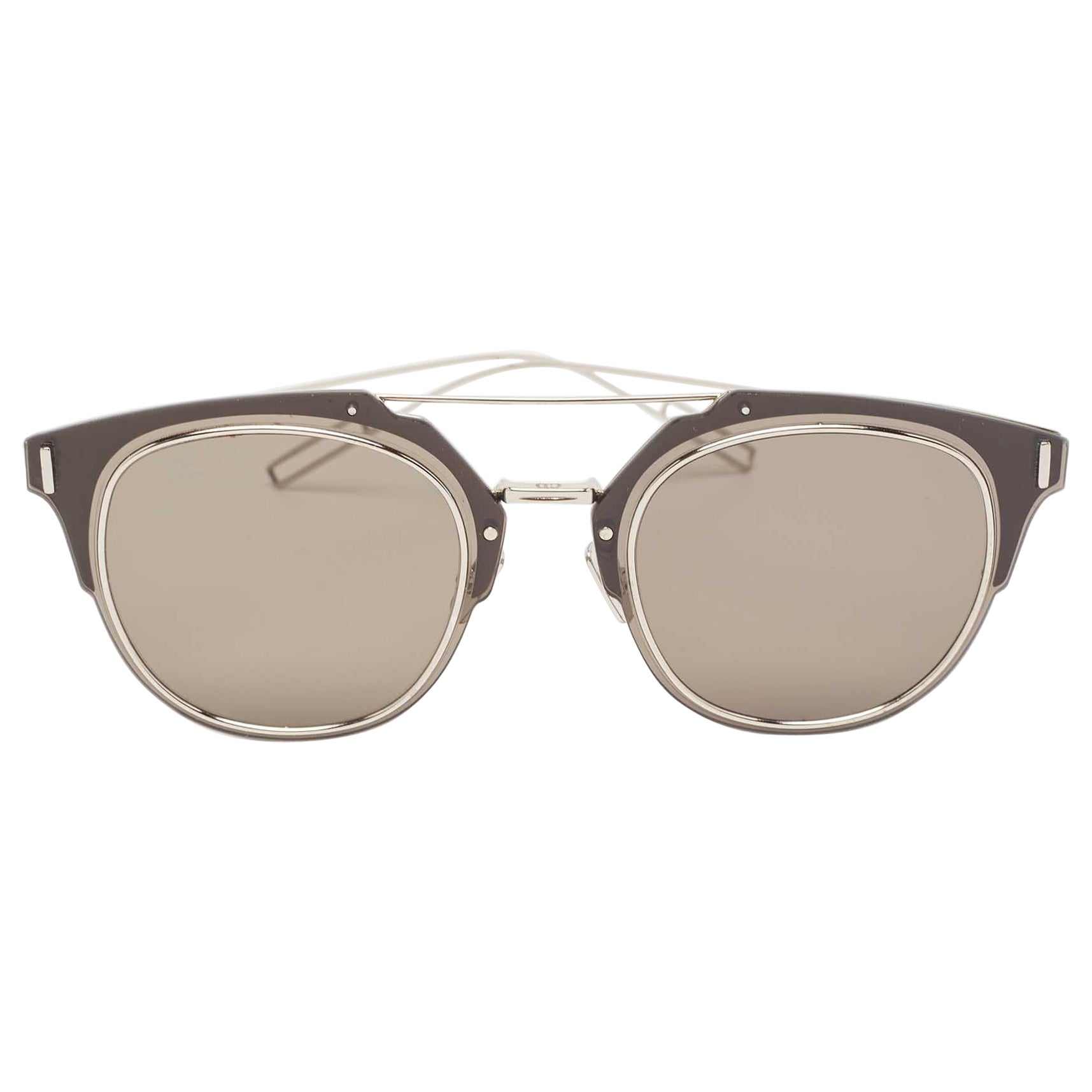 Dior Homme Lunettes de soleil Silver/Black Composit 1.0 Wayfarer