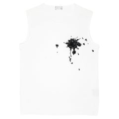 Dior Homme SS2002 Blutgewobenes Tank-Top