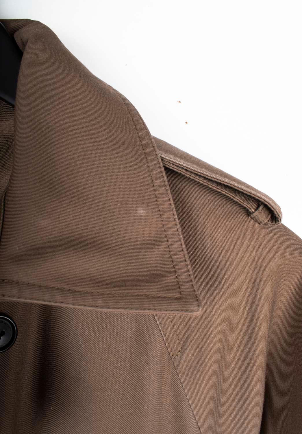 Dior Homme Trench by Hedi Slimane Uomo Cappotto Taglia IT46/M, S1370 In condizioni buone in vendita a Kaunas, LT