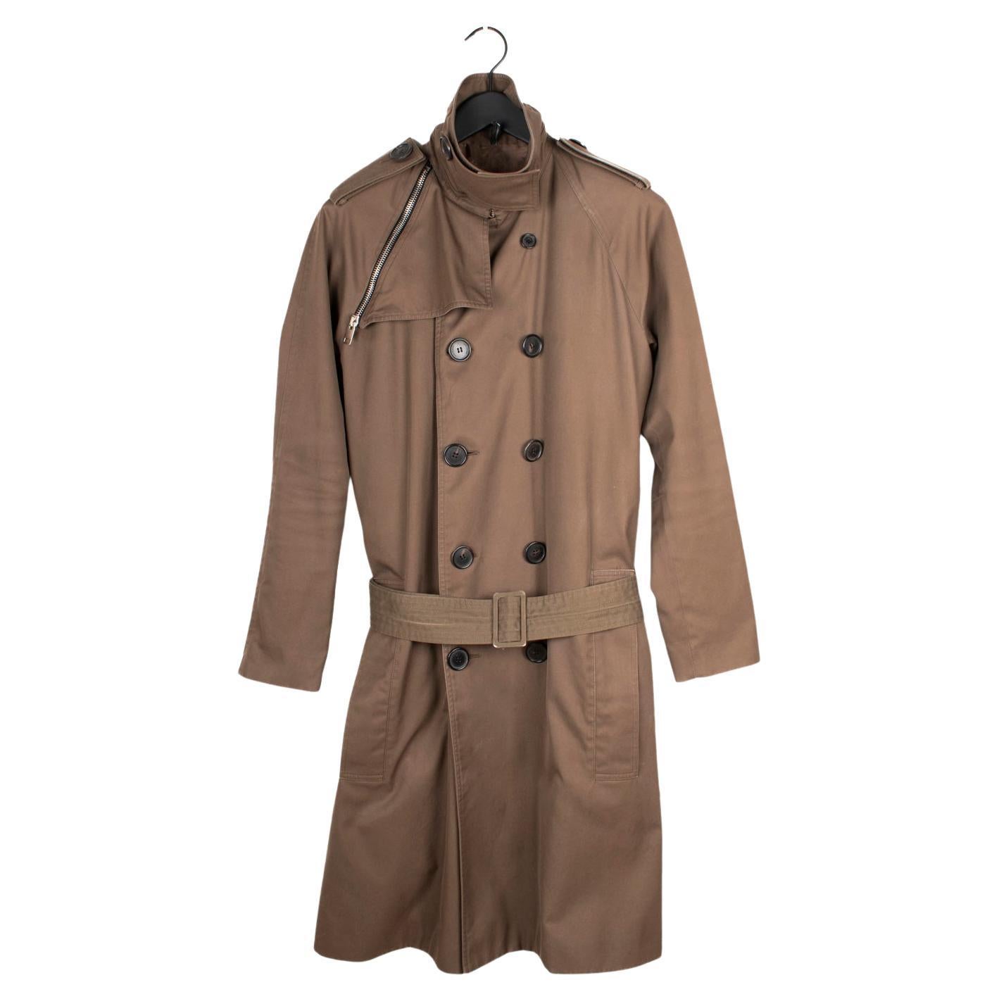 Dior Homme Trench by Hedi Slimane Manteau Homme Taille IT46/M, S1370