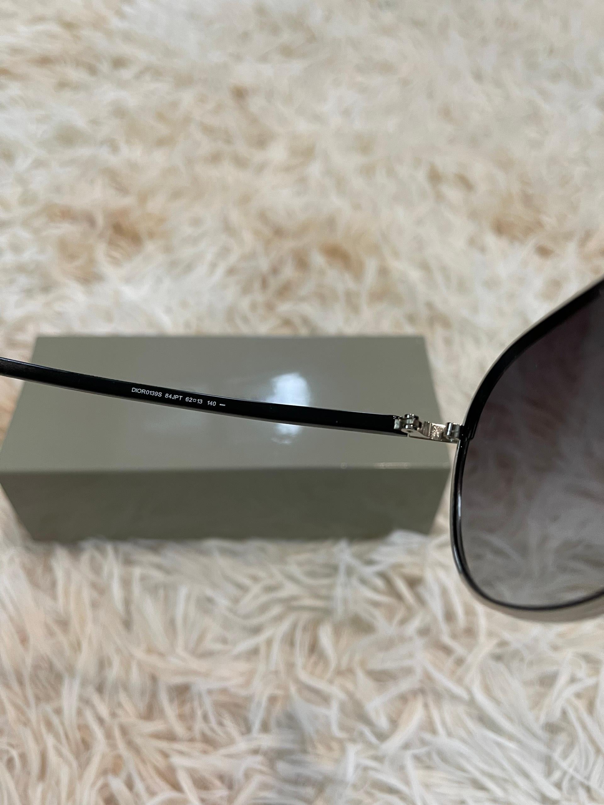 Dior HOMME Unisex Aviator  In Excellent Condition For Sale In Seattle, WA