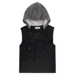 Dior Homme Virgin Wool Hooded Waistcoat