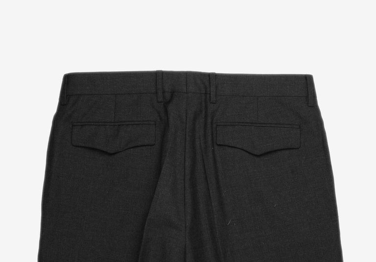 Dior Homme Virgin Wool Men Pants Size 50IT (M) For Sale at 1stDibs