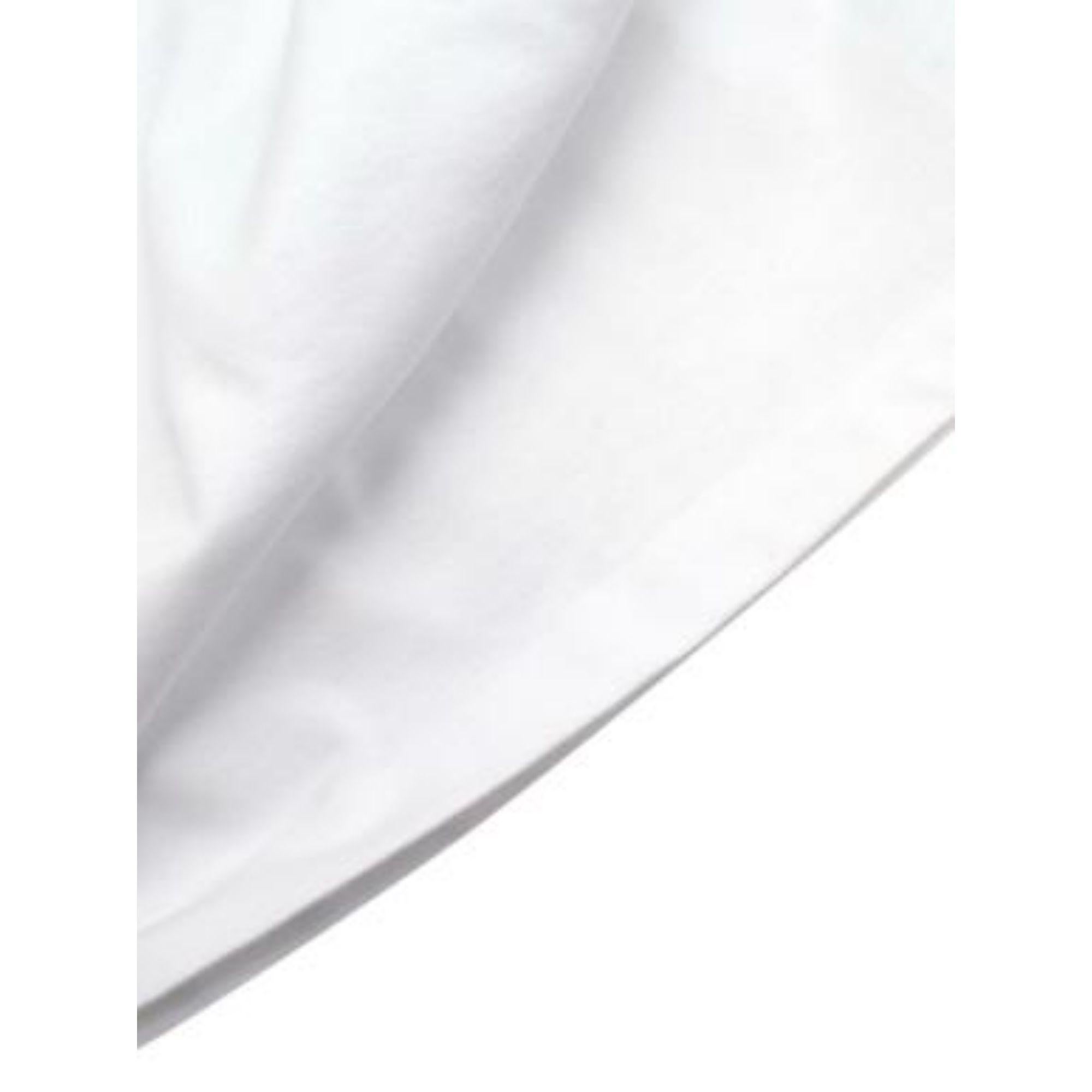 Dior Homme White CD Embroidered Cotton T-shirt For Sale 2