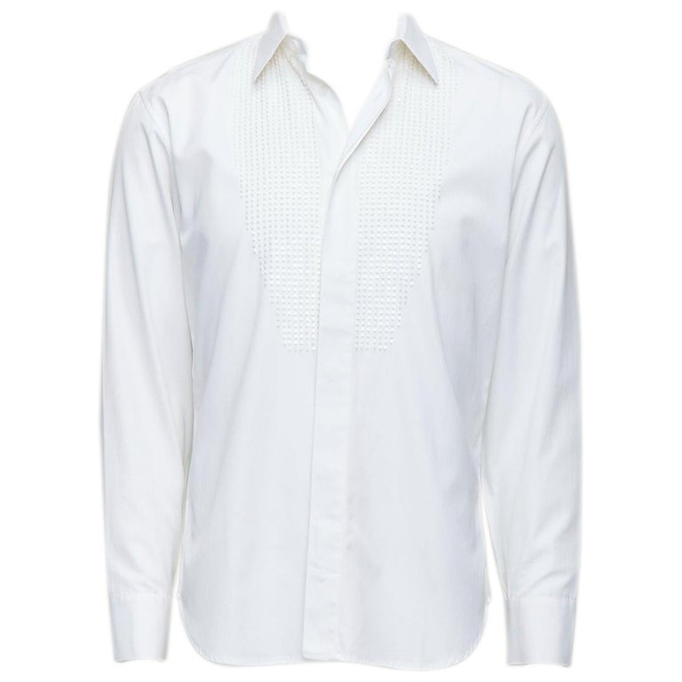 dior dress shirt men's Dior Men's Checked Shirt, Beige, Elegant