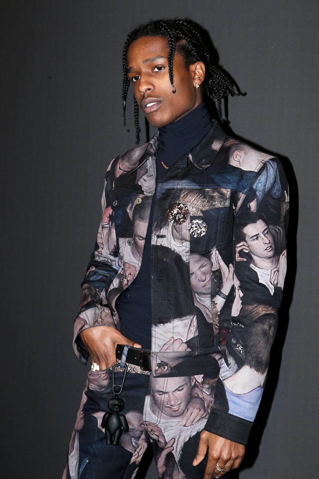 Dior Homme X Dan Wiz FW17 - Giacca di jeans a zampa d'asino In condizioni ottime in vendita a Wien, AT