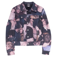 Dior Homme X Dan Wiz FW17 Chaqueta vaquera Moshpit