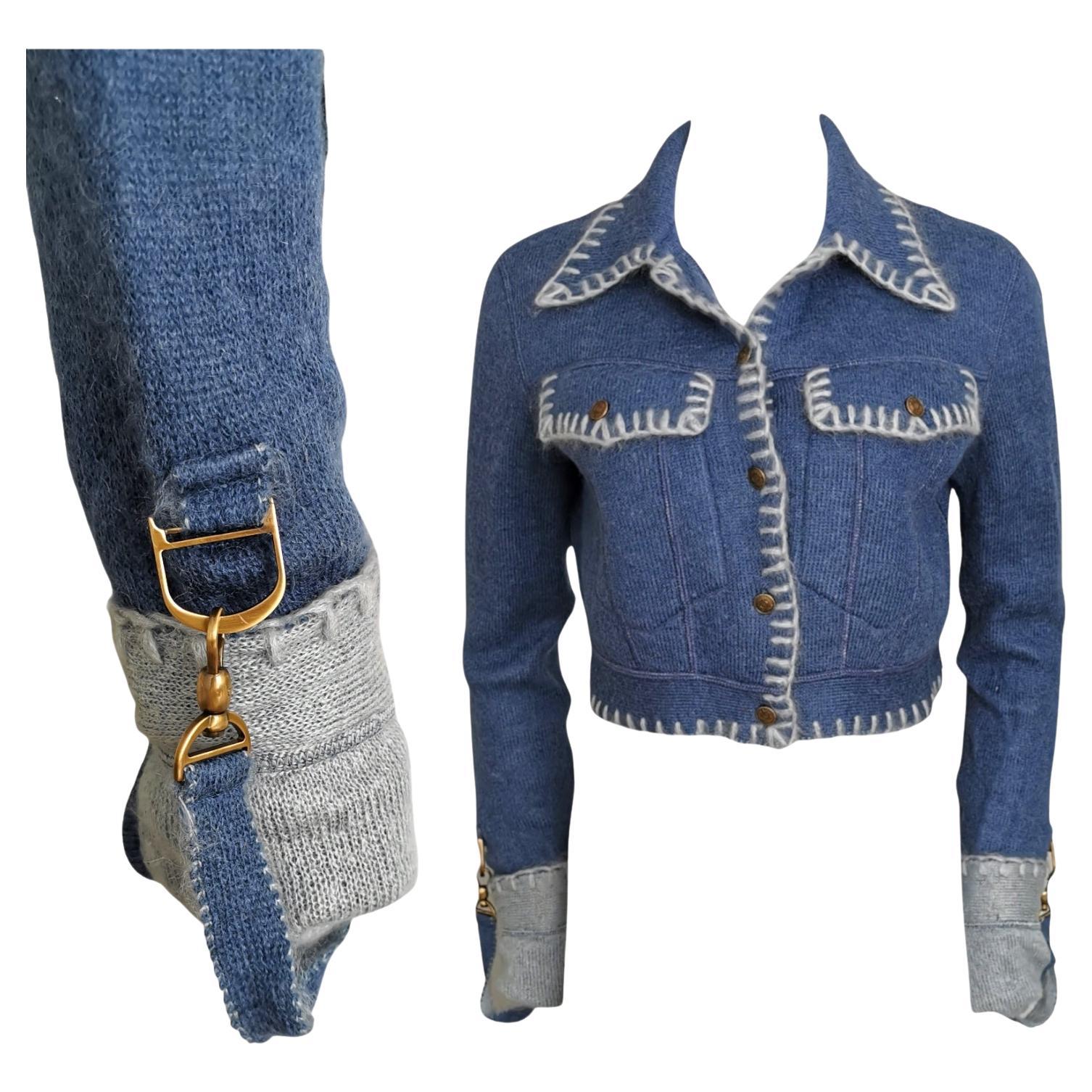Dior horsebit jacket, FW 2000 For Sale