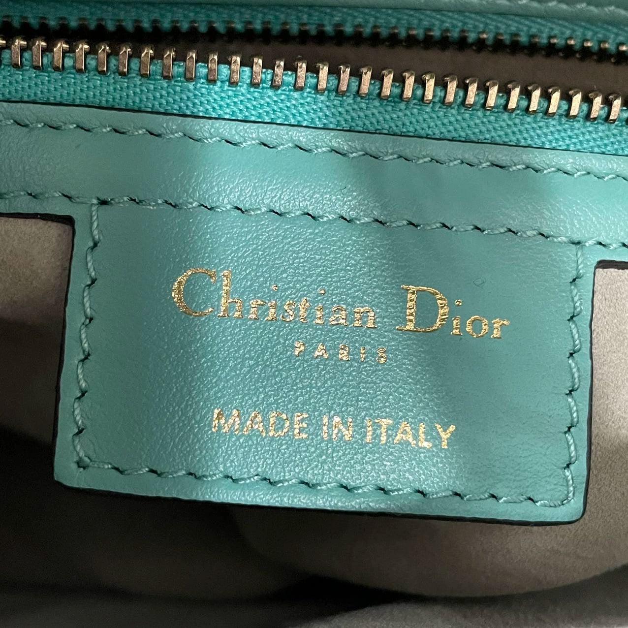 Dior In Lights Saddle Medium Multicolor Beads and Calfskin Leather Shoulder Bag 3