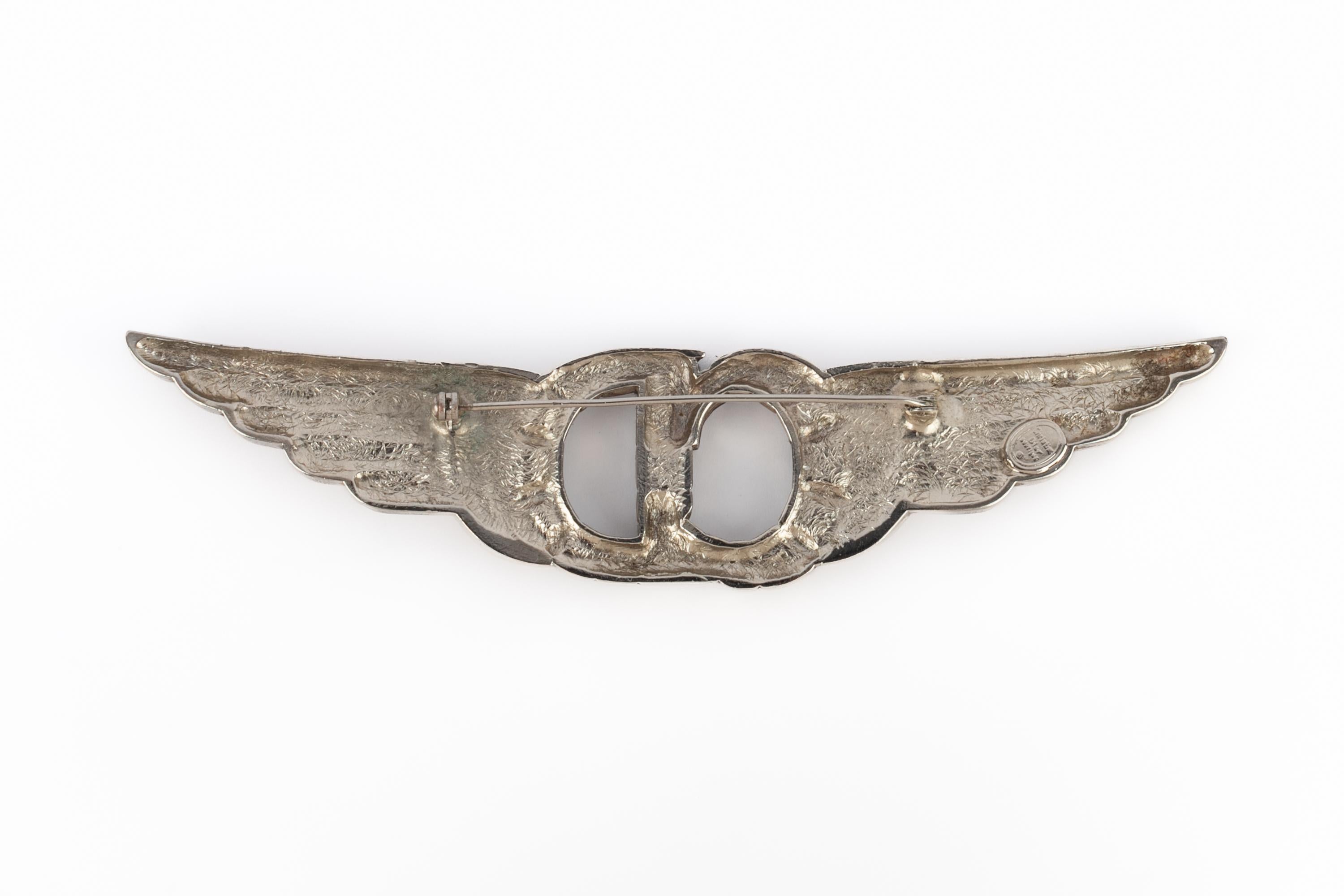 Dior 'insignia' brooch In Excellent Condition For Sale In SAINT-OUEN-SUR-SEINE, FR