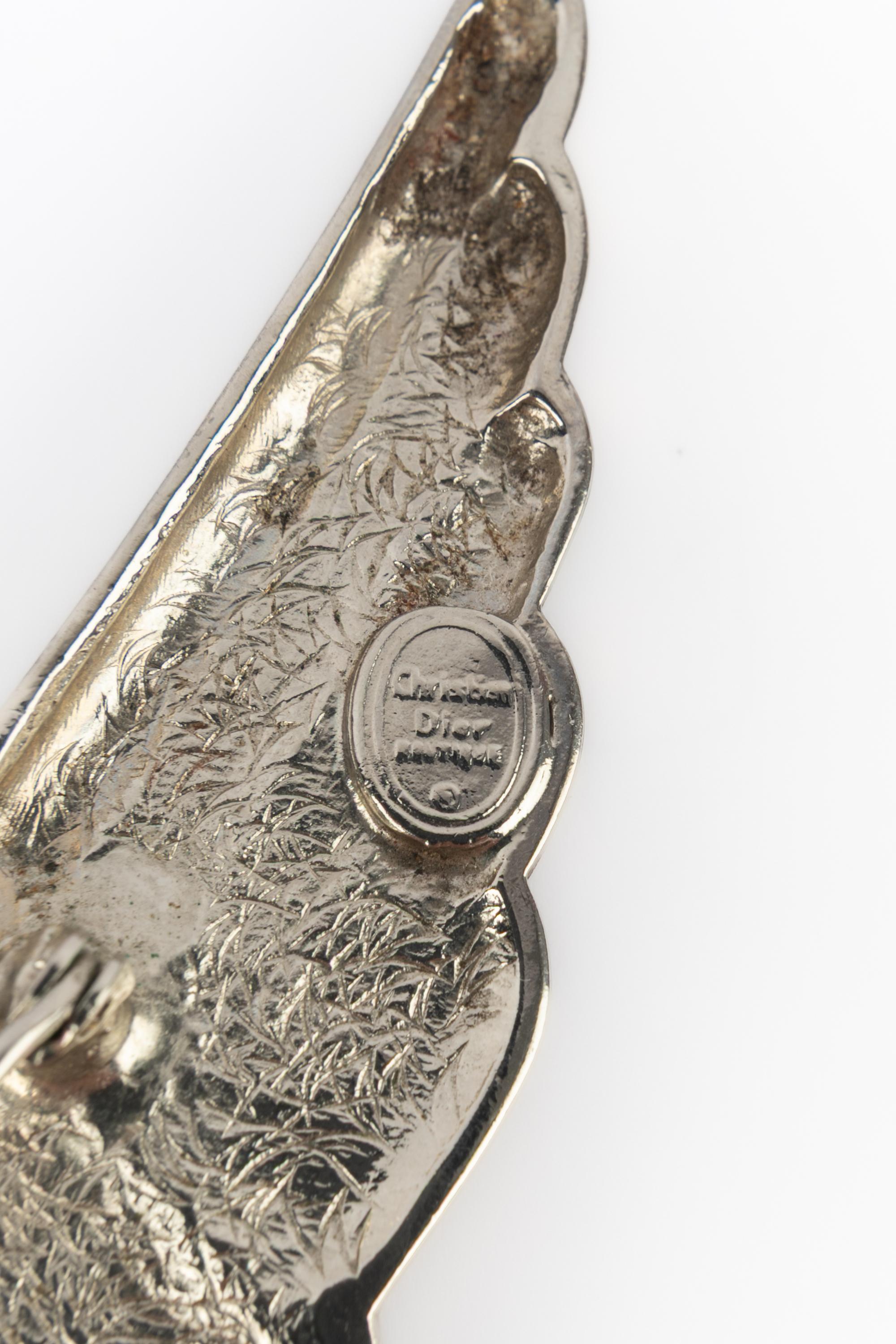 Dior 'insignia' brooch For Sale 2