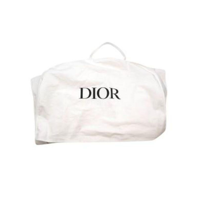 Dior - Robe sans bretelles Jardin d'Hiver ivoire en vente 3