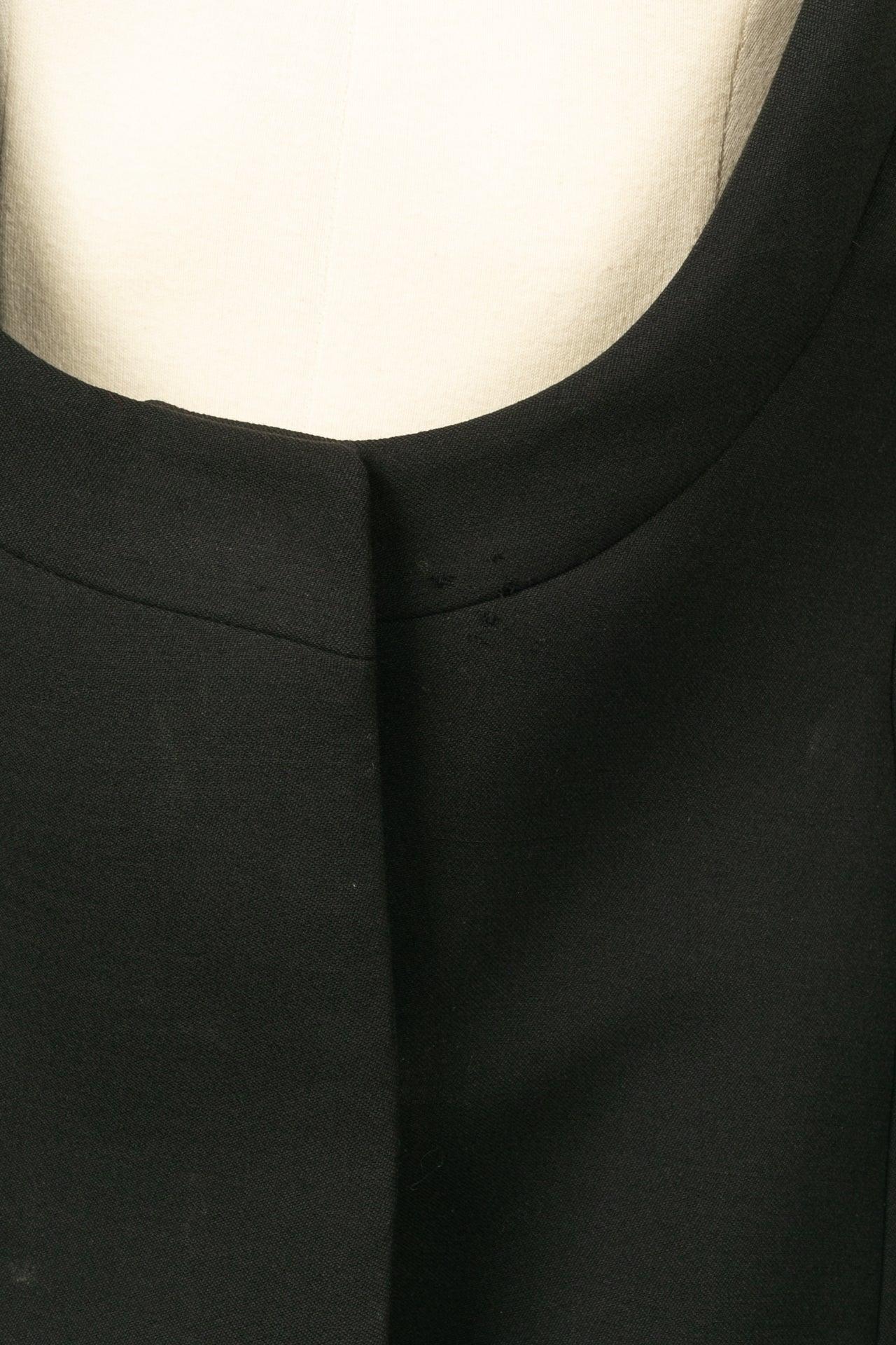 Dior Jacket in Black Wool For Sale 1