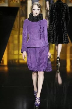 Dior Jacket in Lambskin and Astrakhan Collar, 2009