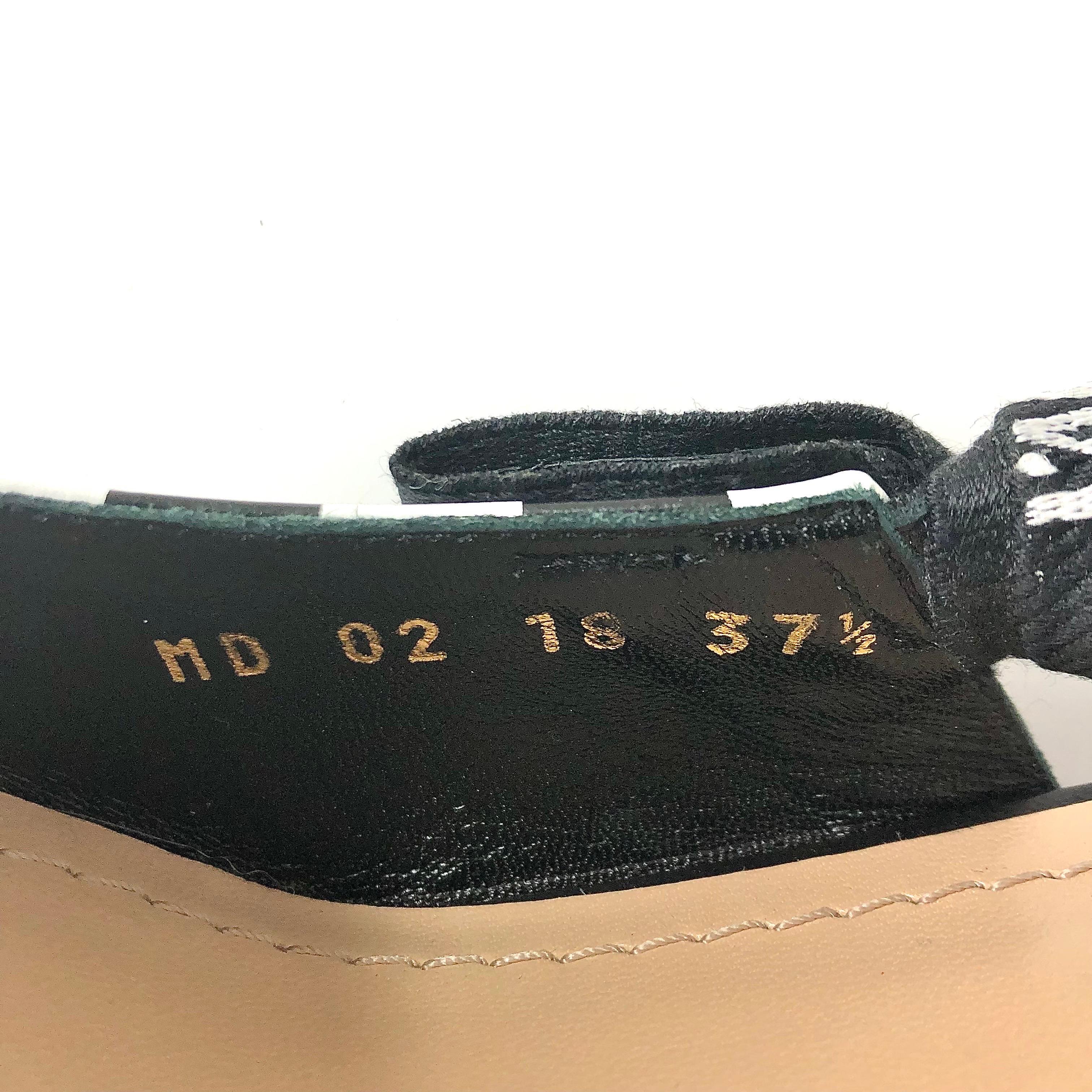 Dior J'adior Negro Blanco Cuadros Slingback Tacón Punta Bombas 37.5 en venta 3