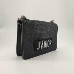 DIOR J'adior Shoulder bag in Black Leather