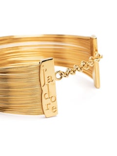 Dior J'adore Gold Wire Torque Choker Necklace