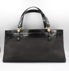Dior Jeans tote handbag in leather