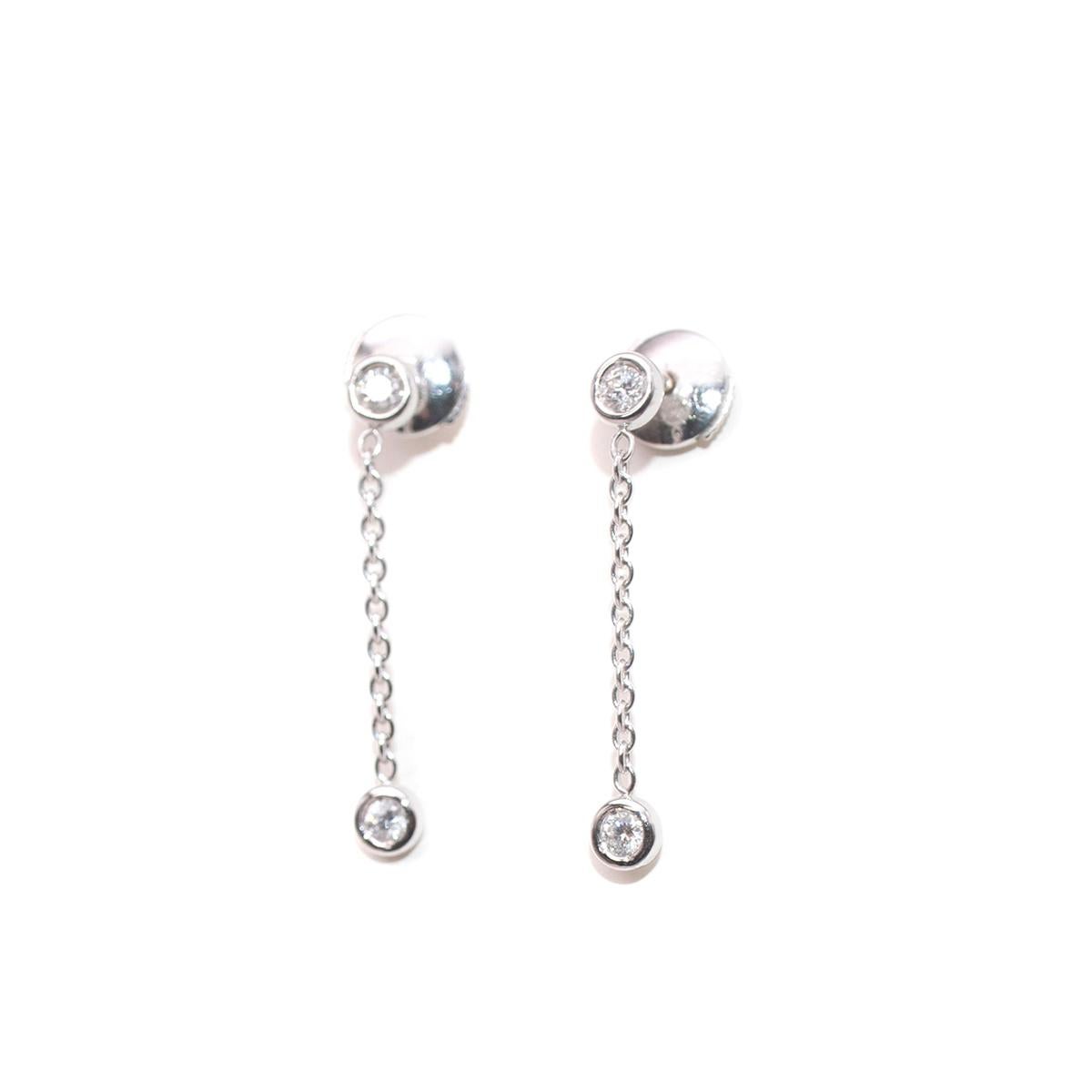 dior chain earrings