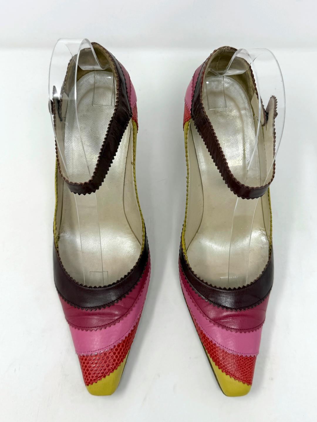 Dior John Galliano FW1998 Runway Mary Jane Pumps Archive Heels EU