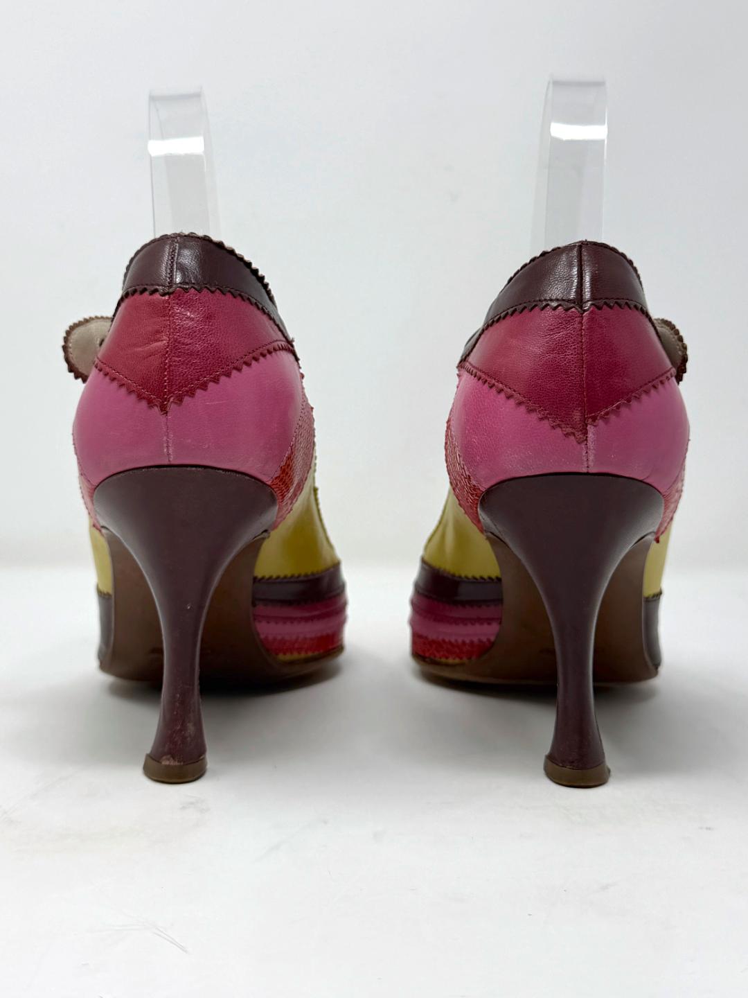 Dior John Galliano FW1998 Runway Mary Jane Pumps Archive Heels EU