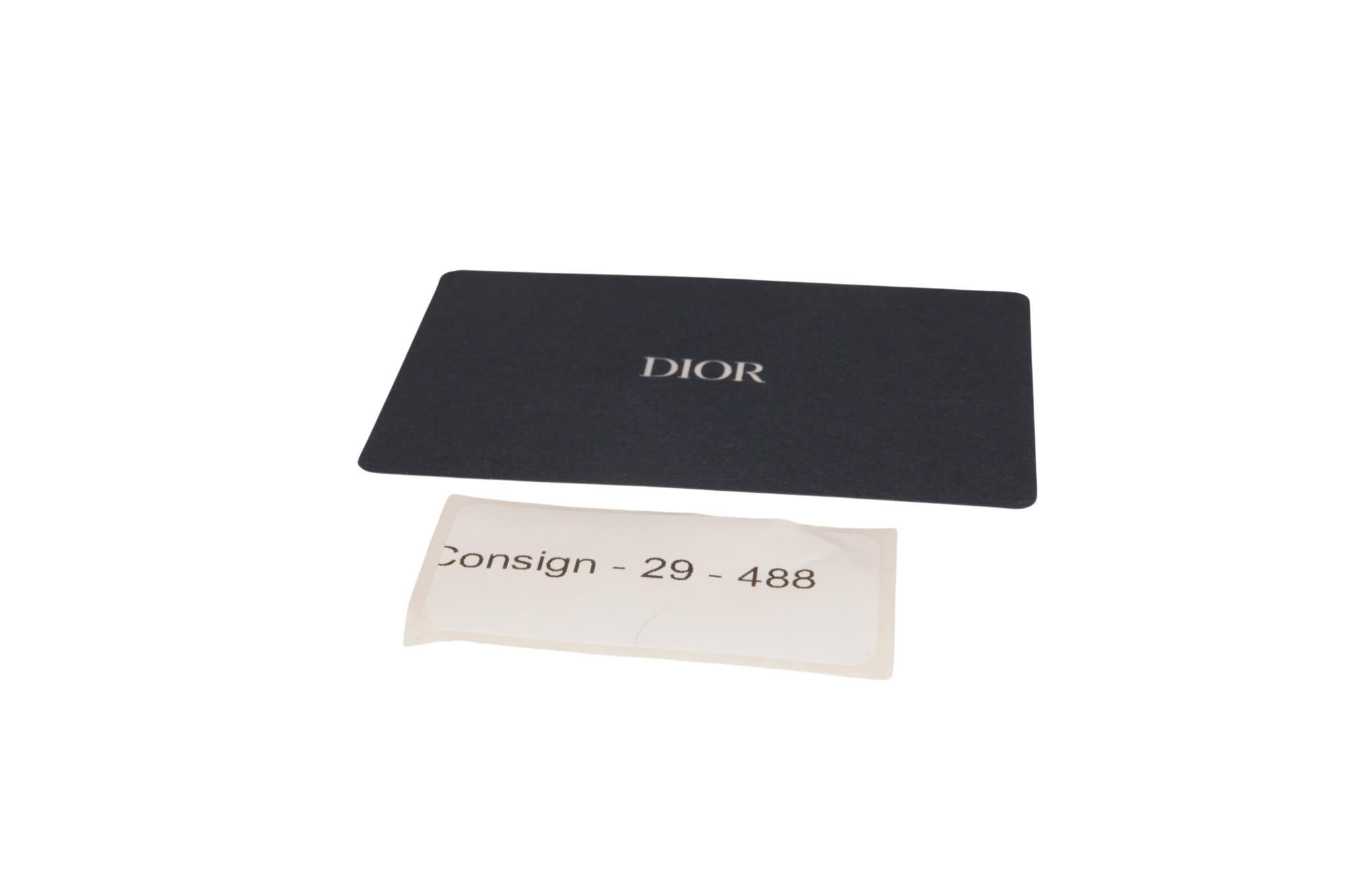 Dior Kenny Scharf Multicolor Printed Nylon Invitation Travel Pouch Folder File For Sale 9