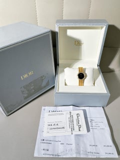 Dior LA D DE DIOR CD040150M005 18K Yellow Gold Diamond Ladies Watch