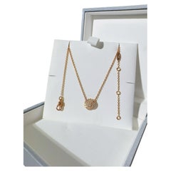 Collezione Alta Gioielleria Dior La Rose Dior, collana con motivo a rosa interamente in pavé di diamanti
